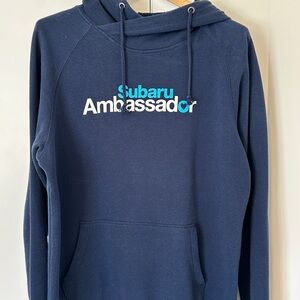 Men's Navy Subaru Ambassador Hoodie